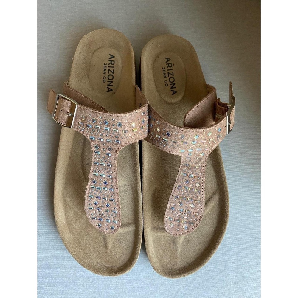 NWOT Arizona Jean Co Sandals 9 Women Shoes Beach Festival s1